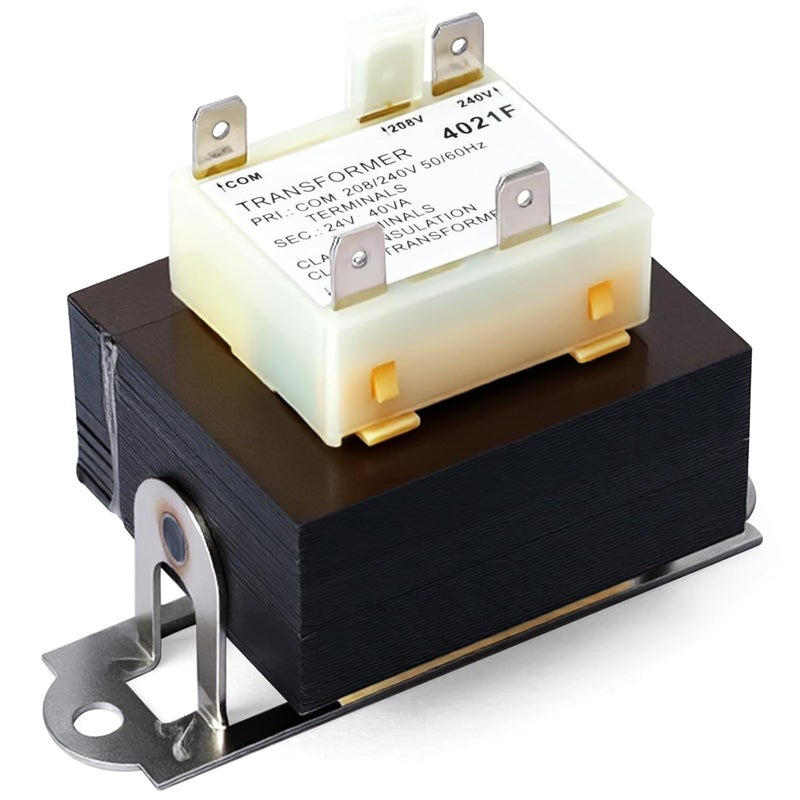 GLOXTED HT01CN241 Transformer 208/240V to 24V 40VA Compatible with Carrier Payne SmartComfort Replacement for ICP Heil for Tempstar for Comfortmaker for Arcoaire HVAC Replace 1172028 BE28316007 - Image 1